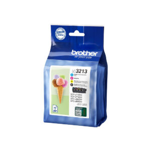 Ink Brother LC-3213VALBP Value Pack  Black, Cyan, Magenta, Yellow - 1600Pgs
