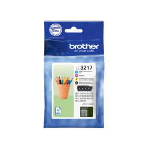 Ink Brother LC-3217VAL Value Pack  Black, Cyan, Magenta, Yellow - 2200Pgs