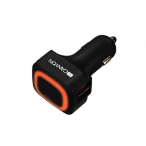 Canyon Dual USB Car Charger, 4.8A - CNE-CCA05B