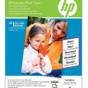 Everyday Photo Paper HP Semi Gloss A4 100Shts 200g