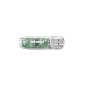 USB Stick Intenso 32GB 2.0 Rainbow Line Transparent