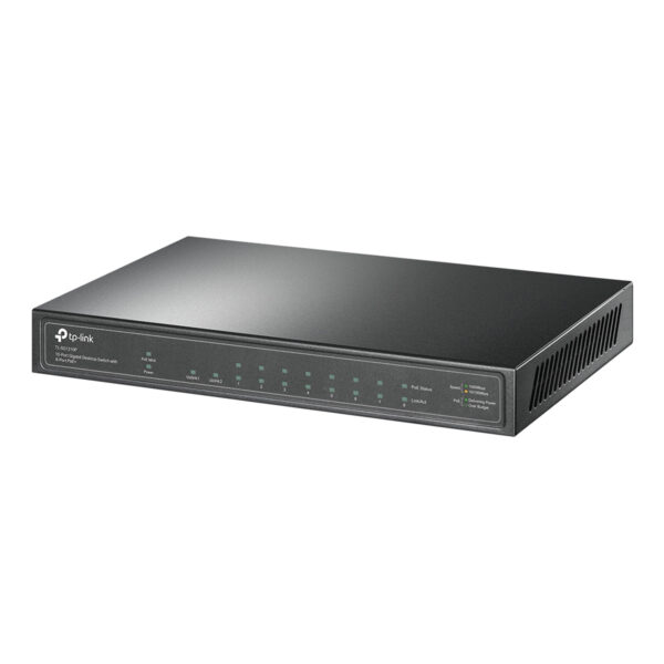 TP-LINK 10-Port Gigabit PoE+ Switch - TL-SG1210P